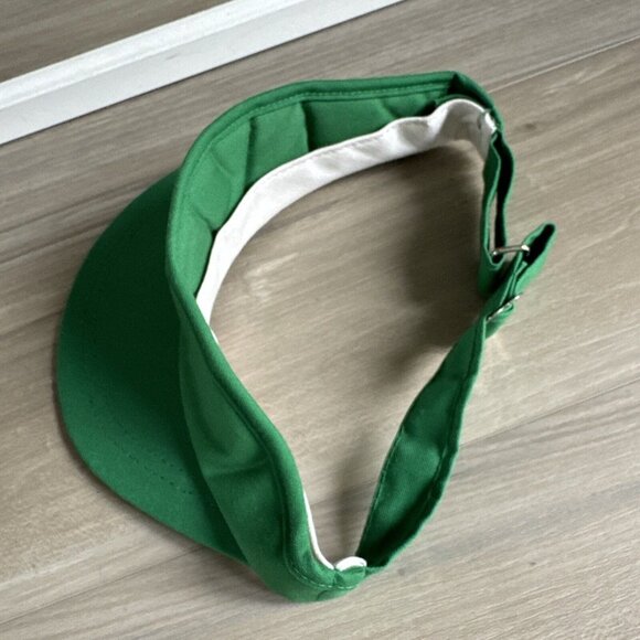 Vintage Windsor Parke‎ Golf Club Golf Visor Hat Duckster USA Made Green Rare - Picture 3 of 8
